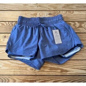 NWT $64 Albion Lounge Shorts Size Small Women’s Light Chambray